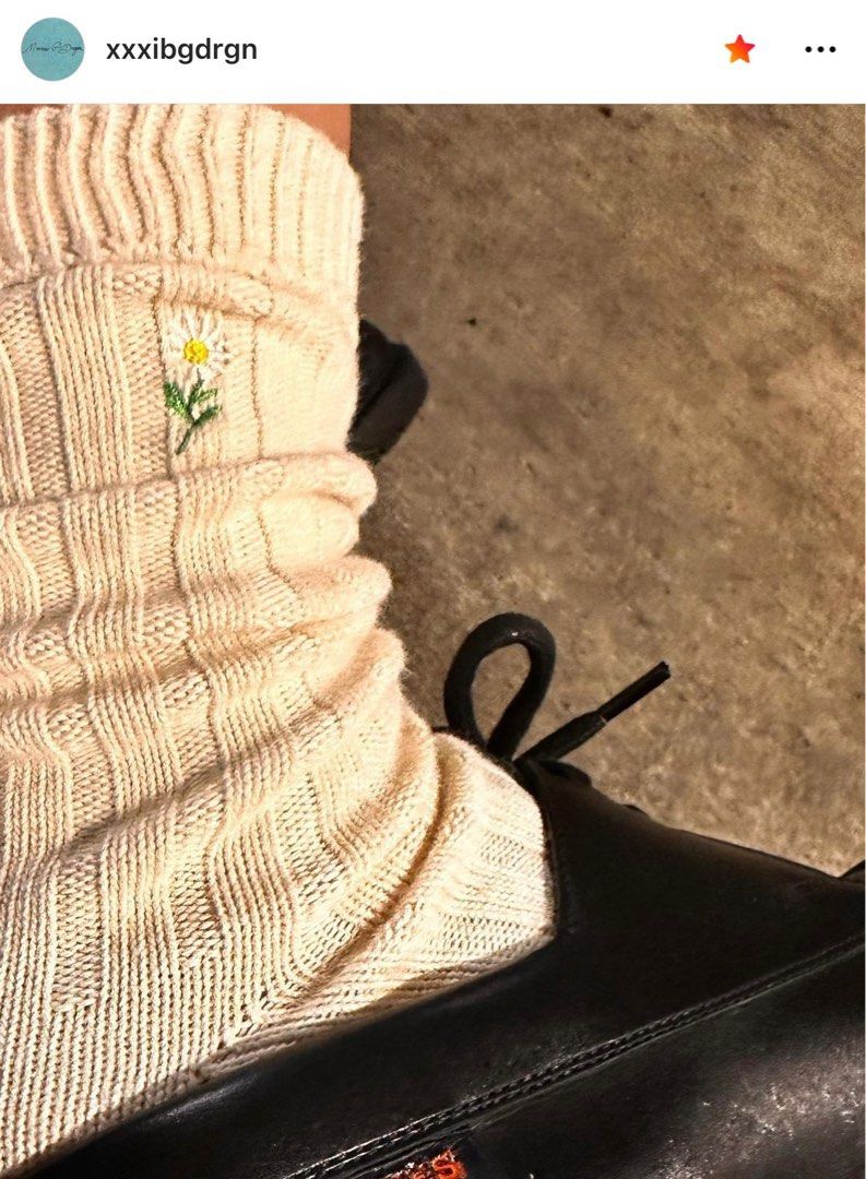 PEACEMINUSONE Socks #4 Natural S, 女裝, 手錶及配件, 襪褲襪- Carousell