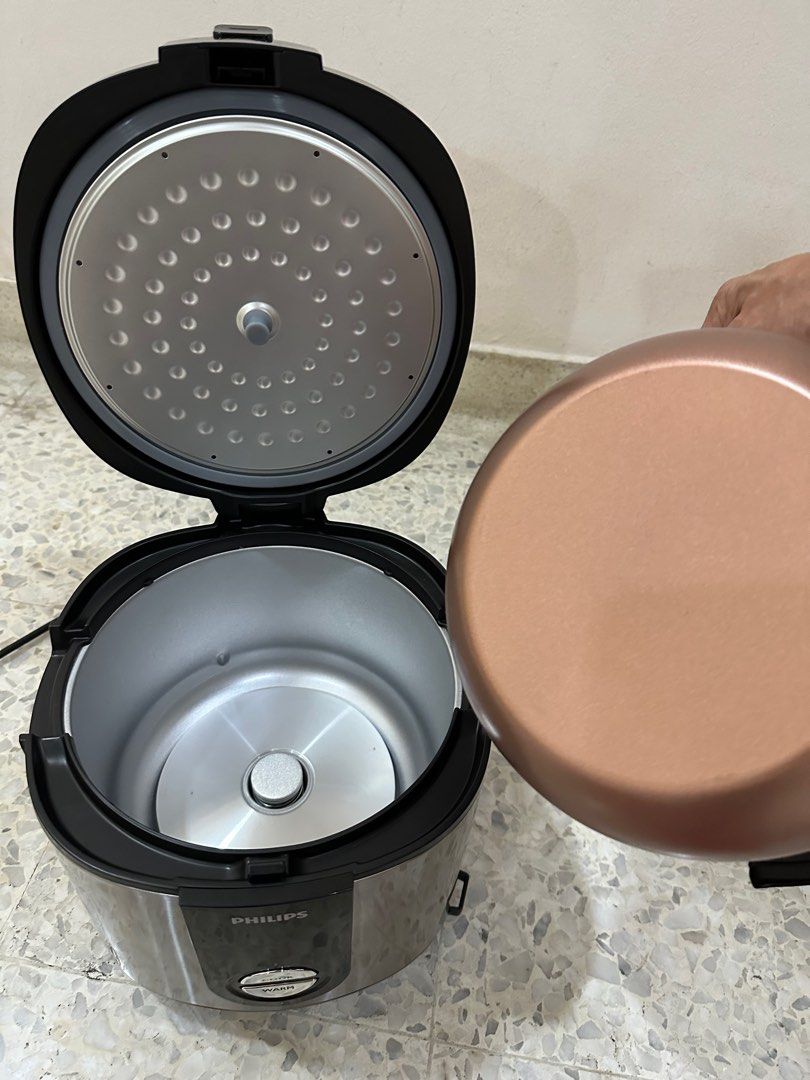 Philips HD3132 2.0L Viva Collection Bakuhanseki Coating Inner Pot Rice Cooker, TV & Home