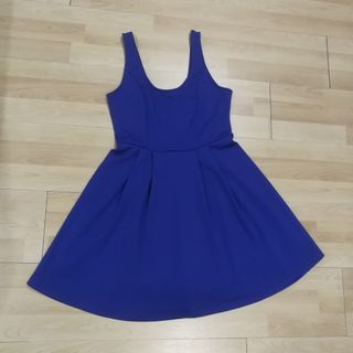 pit18" kitschen dark blue dress