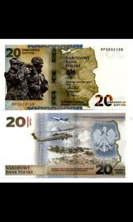 Poland 20 zlotych 2022 commemorative "Protection of Poland's eastern borders"