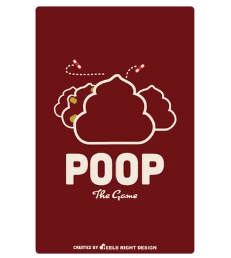 POOP Public Restroom Edition Family Friendly Card Game 25, 48 OFF