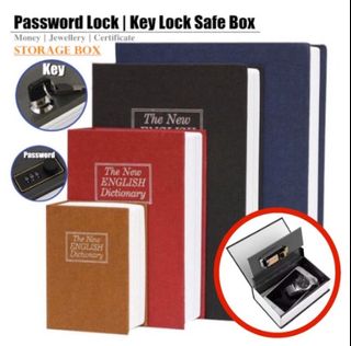 CHICIRIS Diversion Book Storage Box, Dictionary Box Lock Book With Key Lock And Fireproof Money Bag, Diversion Book Hidden For Home, Office, Travel (Pisa Leaning Tower Type - View #9