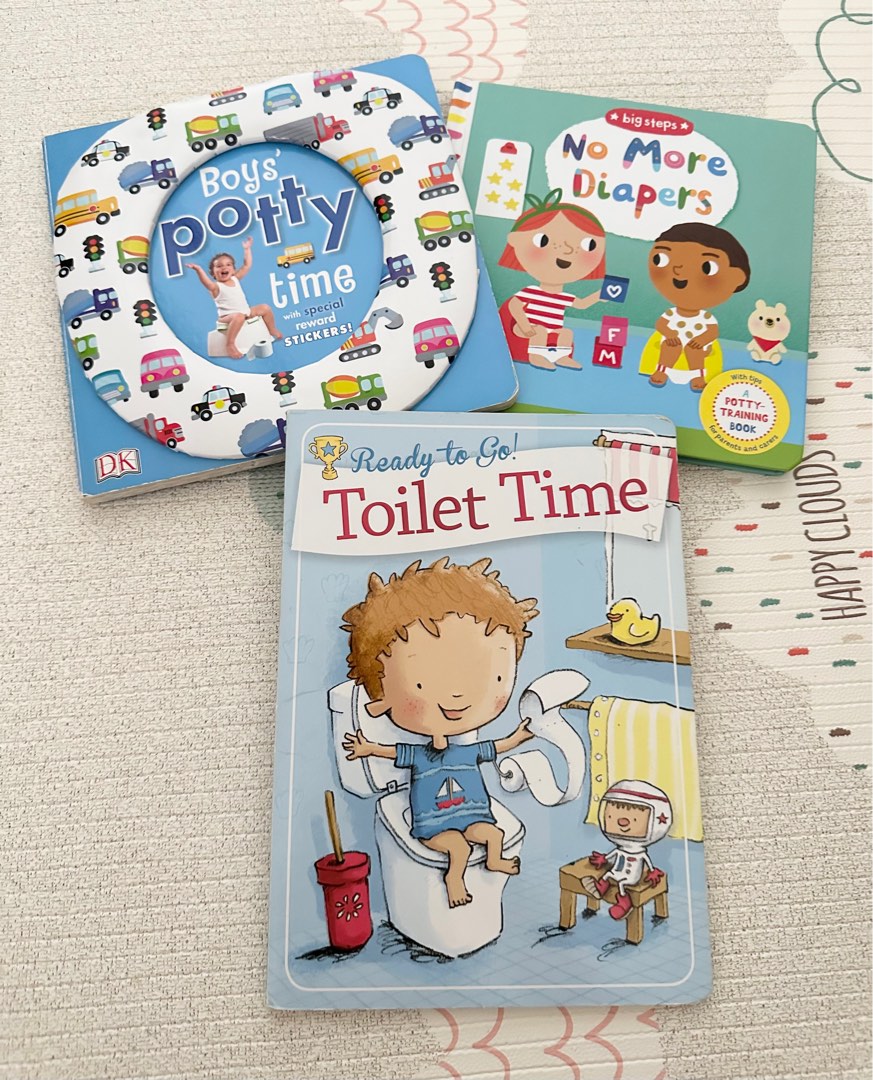 Potty Training Books (For Boys), Hobbies & Toys, Books & Magazines