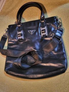 Prada Brique Saffiano Leather Bag - BAGAHOLICBOY