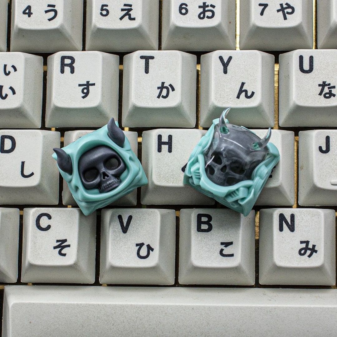 ProjectKey SPACE SKULL V2 / TURQUOISE, Computers & Tech, Parts ...