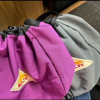 Kelty  紫色束口包 側背斜背手提包都可 全新 實拍照