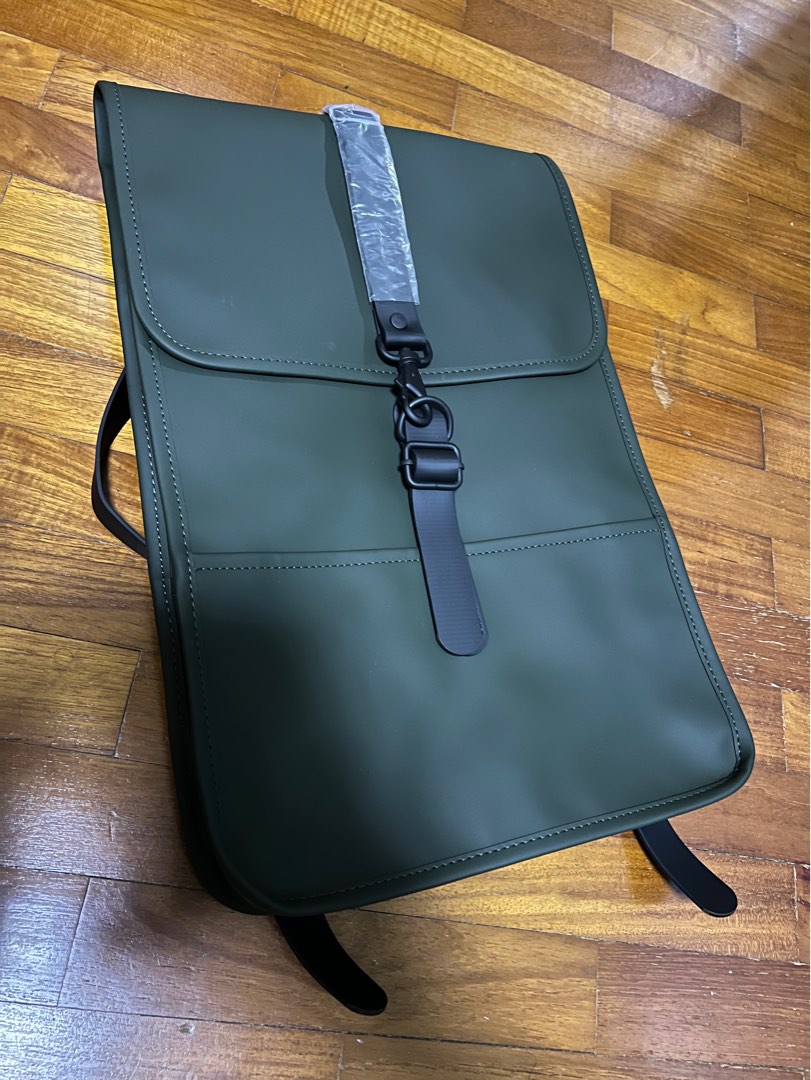 Rains backpack green outlet