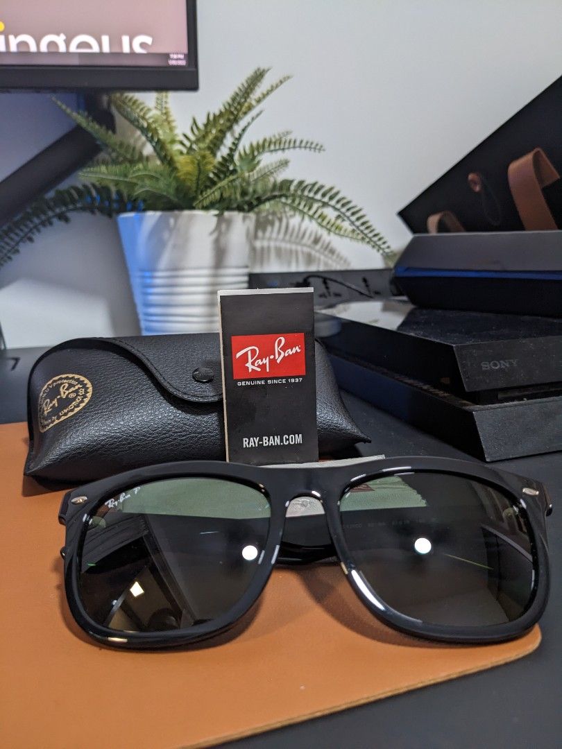 BNIB Ray-Ban RB4260D polarized sunglasses, Men's Fashion, Watches &  Accessories, Sunglasses & Eyewear on Carousell