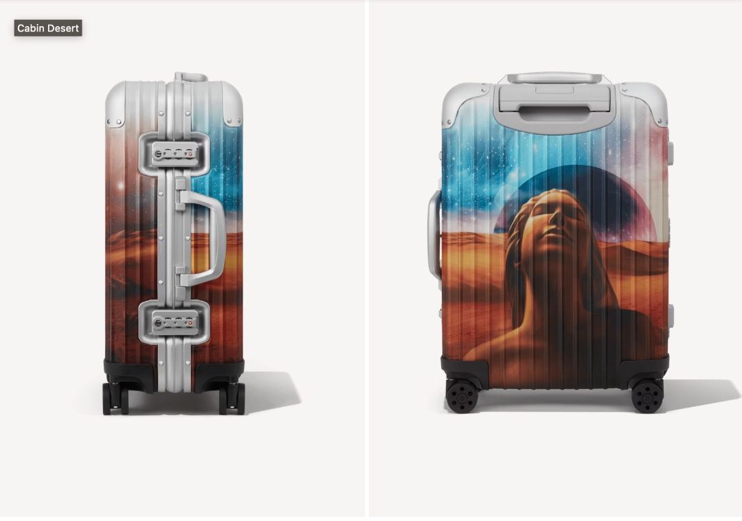 Rimowa x Palace Suitecase Cabin Desert Limited Edition size H21 x W15 xD 9  inch
