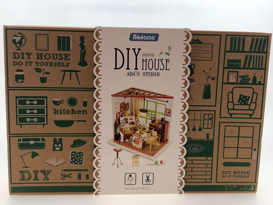 Robotime DIY Miniature House Ada s Studio DG103