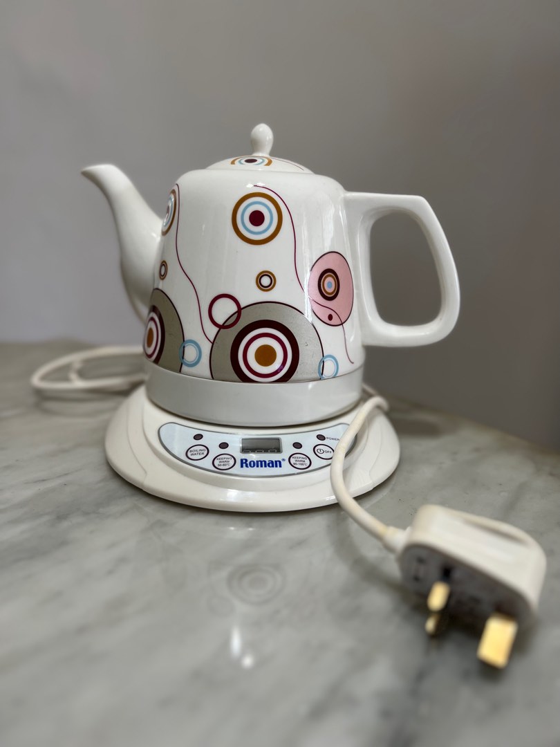 Roman Ceramic electric kettle, TV & Home Appliances, Kitchen Appliances