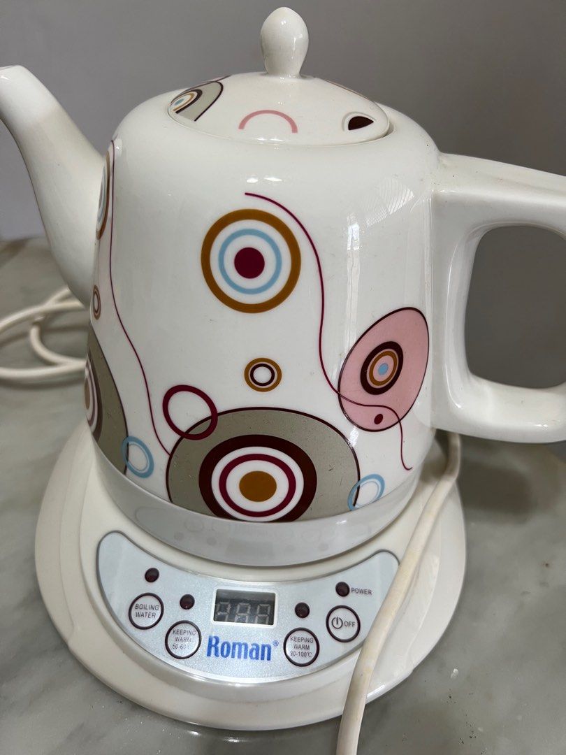 Roman Ceramic electric kettle, TV & Home Appliances, Kitchen Appliances
