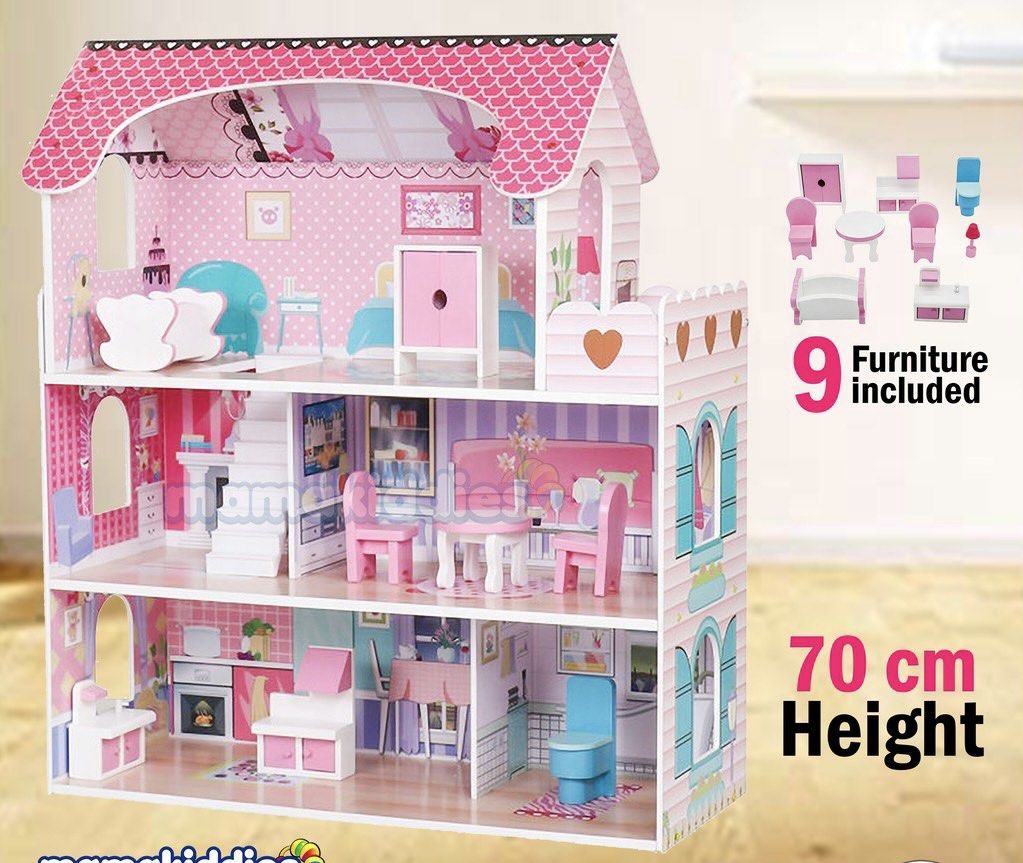 Rose doll house sales