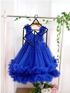 Royal blue Gown