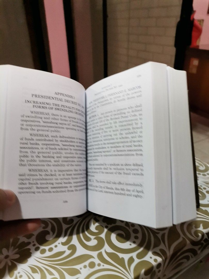 Rpc revised penal code codal 2022 central on carousell