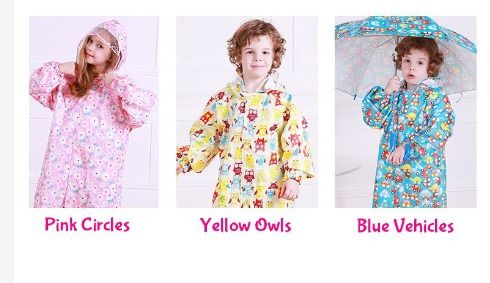 S to XXXL Korea Quality Children Teenager Kids Raincoat Rain Coat Poncho Cover Umbrella Student Preschooler Boots STR1452