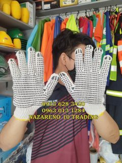 safety Gloves - Dotted Gloves Hand Protection