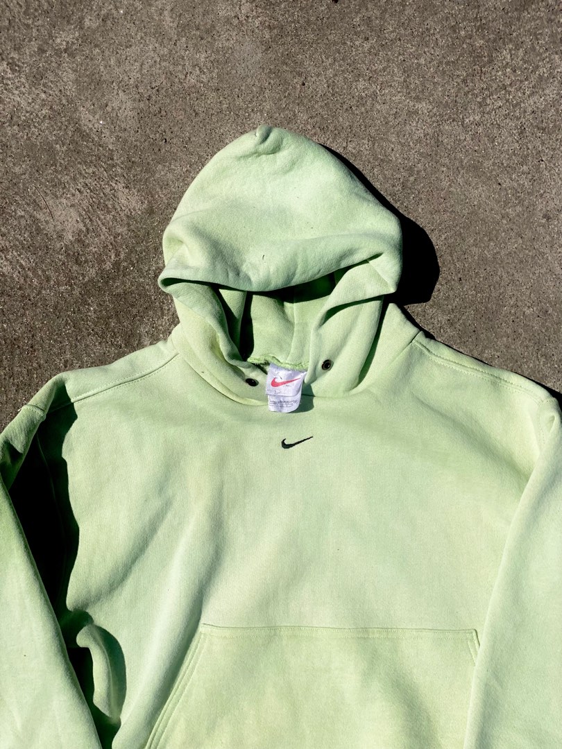 Sage Green Nike Hoodie on Carousell