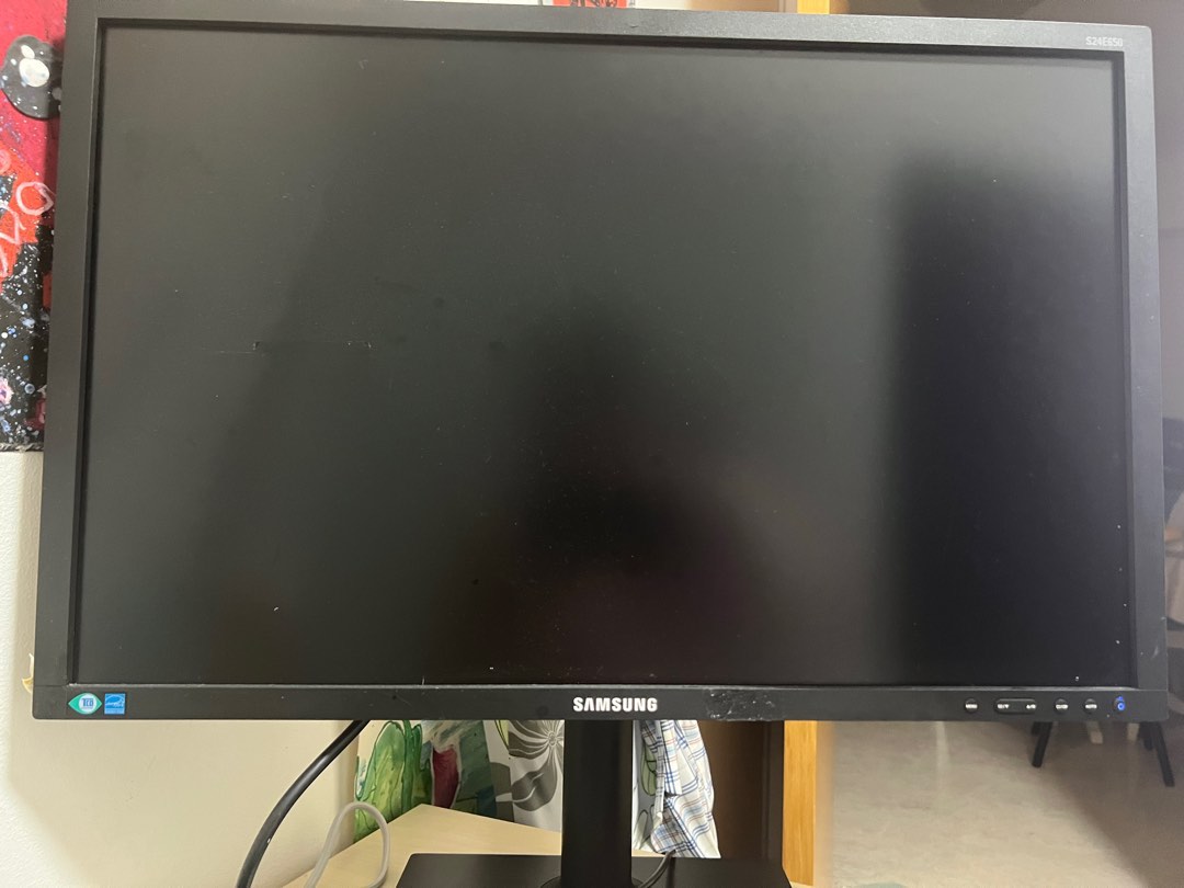Samsung 24 inch S24E650BW, Computers & Tech, Parts & Accessories, Monitor  Screens on Carousell