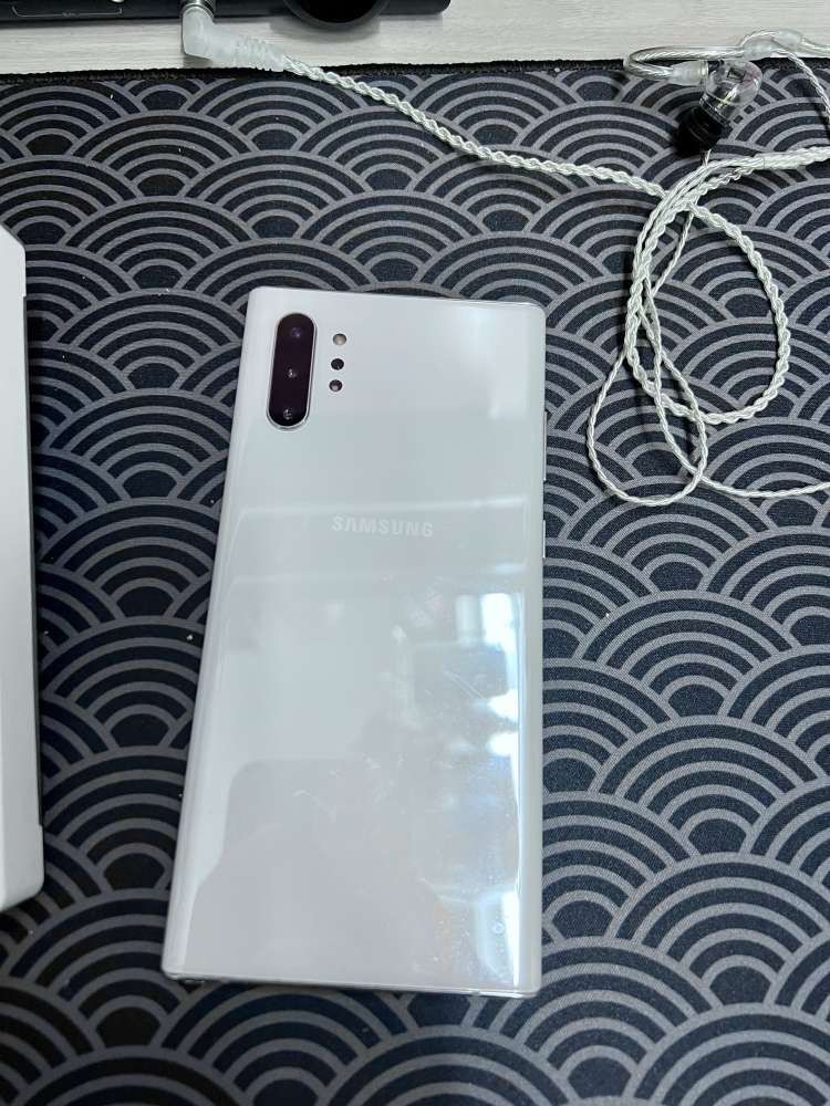 Samsung Galaxy Note10+白色256gb, 手提電話, 手機, Android 安卓手機