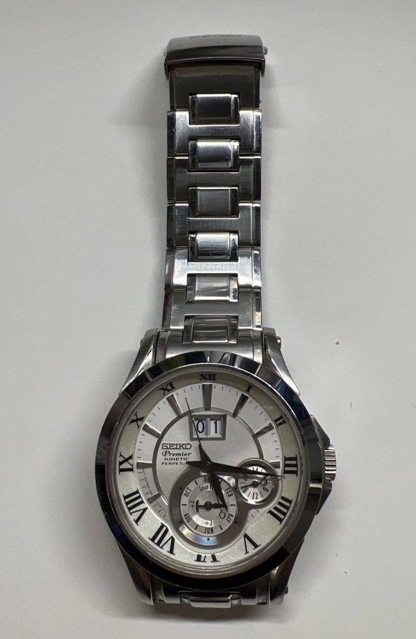 Seiko SNP019P1 Premier Kinetic Perpetual Calendar