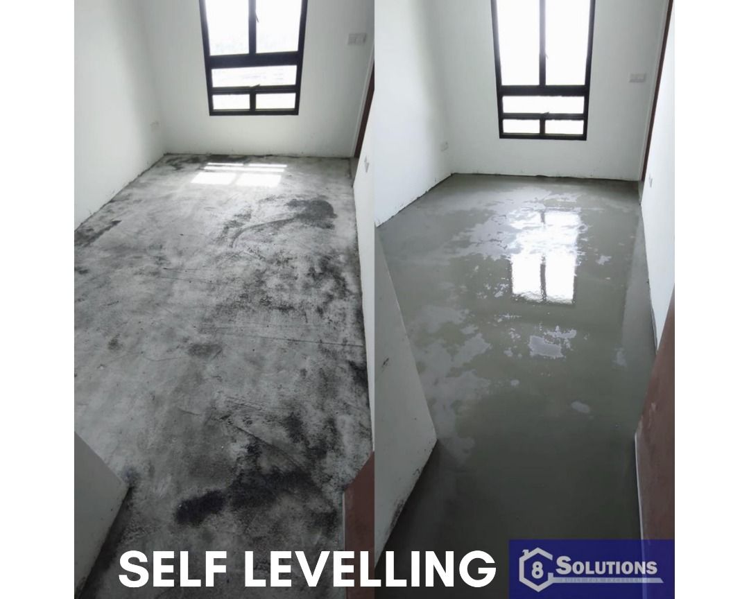Self Levelling Cement / Microcement application / Floor leveler