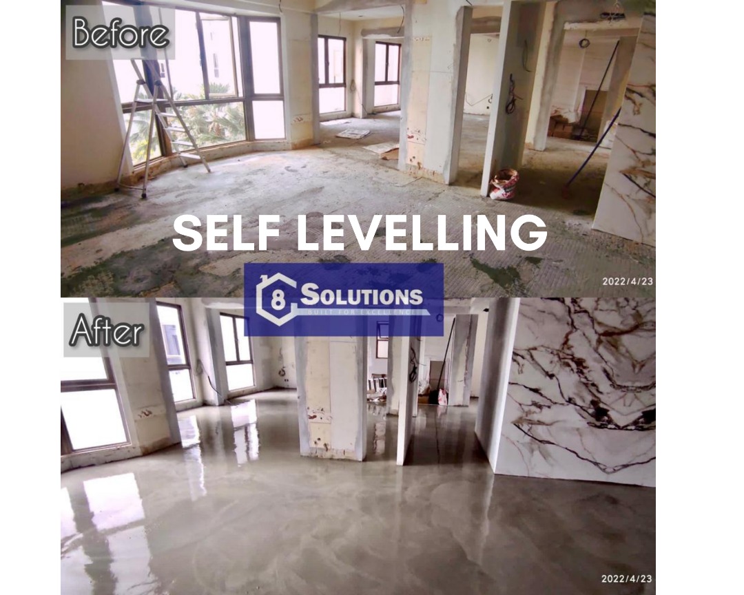 Self Levelling Cement / Microcement application / Floor leveler