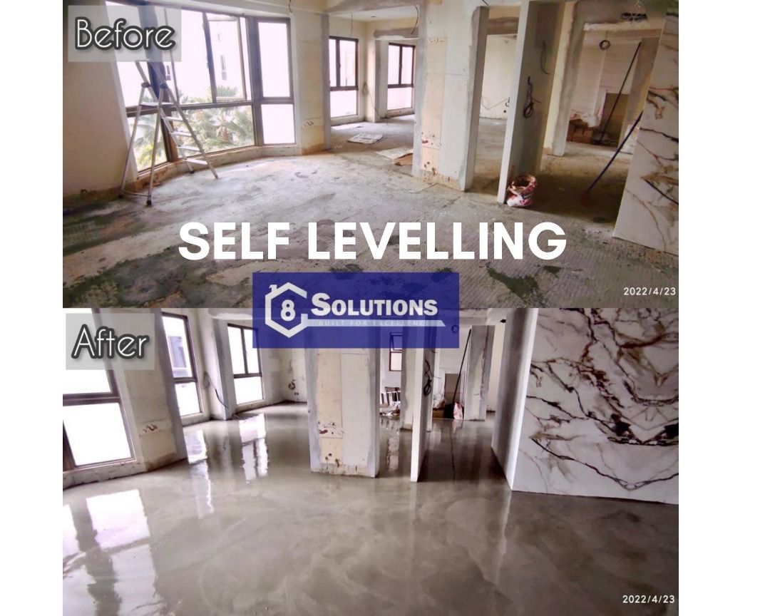 Self Levelling Cement / Microcement application / Floor leveler