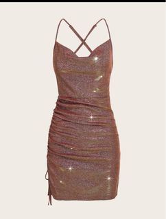 Shein glittery party dress
