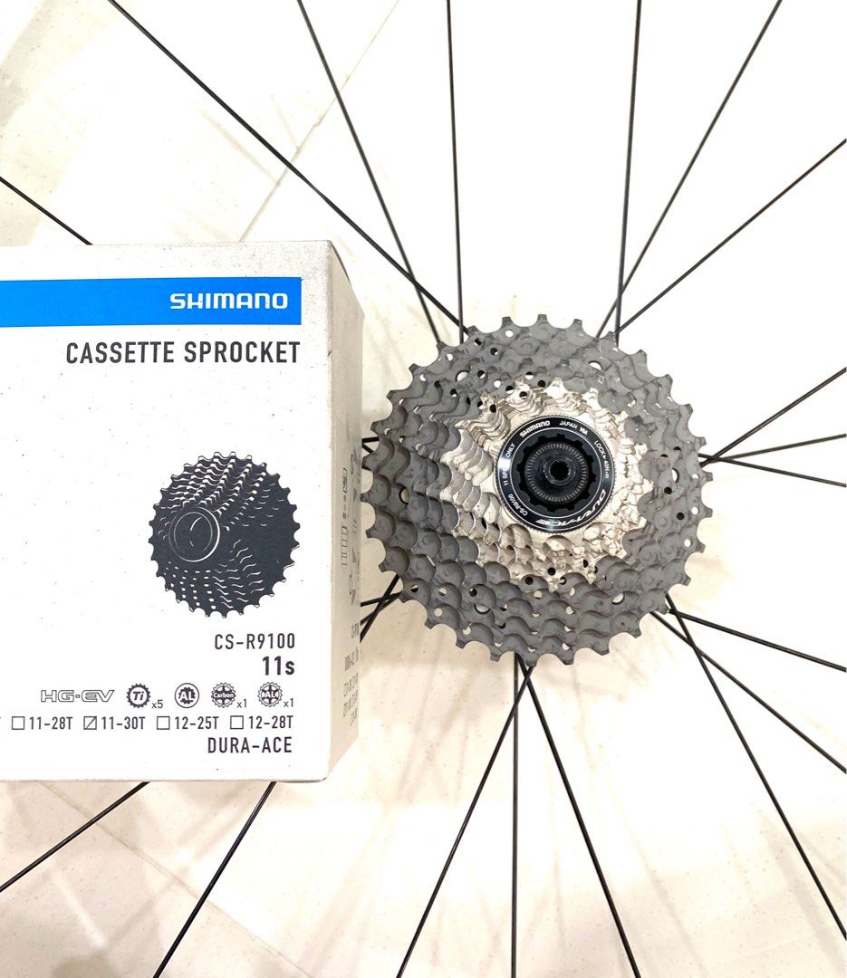 Shimano cassette Duraace CS-R9100 11speed 11-30T, Sports Equipment