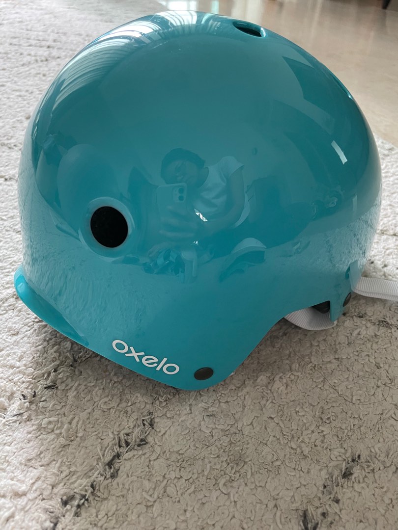 Skate Helmet Oxelo Decathlon 5054cm, Sports Equipment, Sports & Games