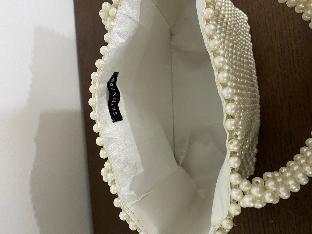 Skinny dip pearl bag deals