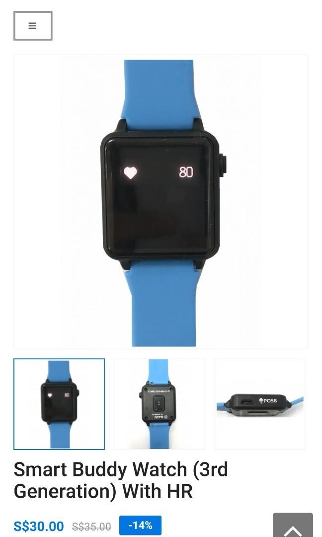 Smart Buddy Watch, Luxury, Watches on Carousell