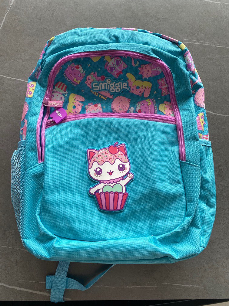 Smiggle Backpack Cupcake Cat Hobbies Toys Stationery Craft