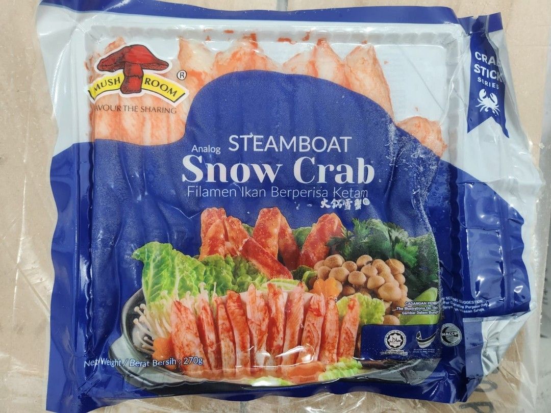 Snow Crab Meat, Food & Drinks, Chilled & Frozen Food on Carousell