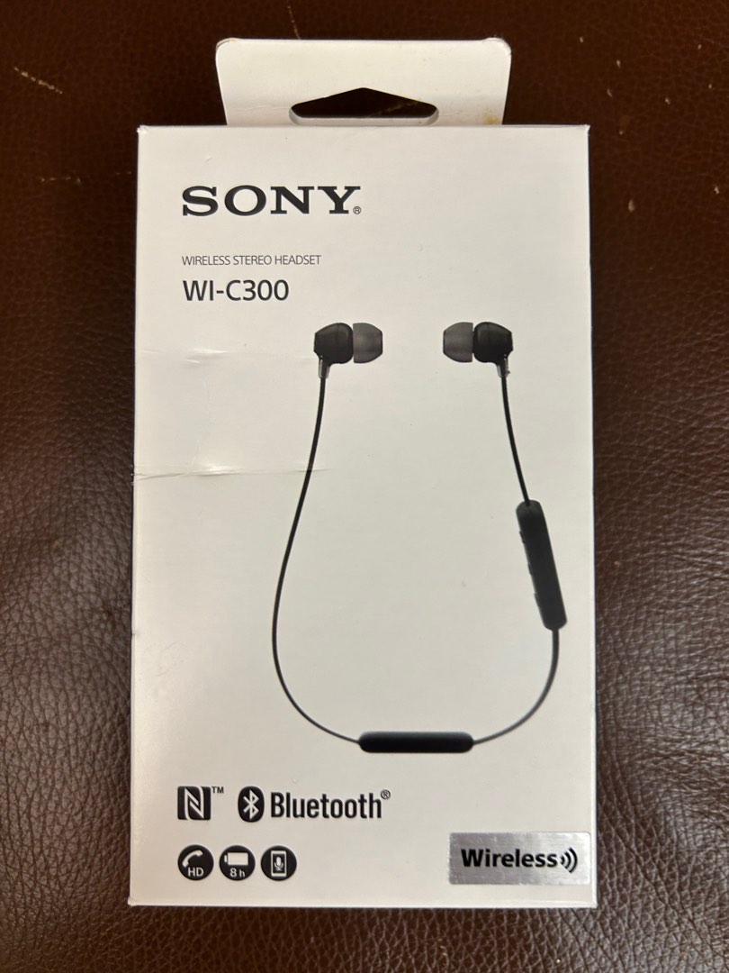 Sony WI-C300 藍牙耳機Bluetooth Earphone, 音響器材, 頭戴式/罩耳式