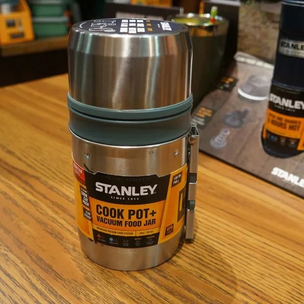 Stanley camping set mountain cook pot + vacuum food jar 20oz 591ml