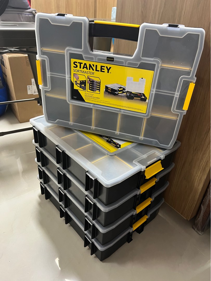 STANLEY Sortmaster tool organiser, Furniture  Home Living, Home  Improvement  Organisation, Home Improvement Tools  Accessories on  Carousell