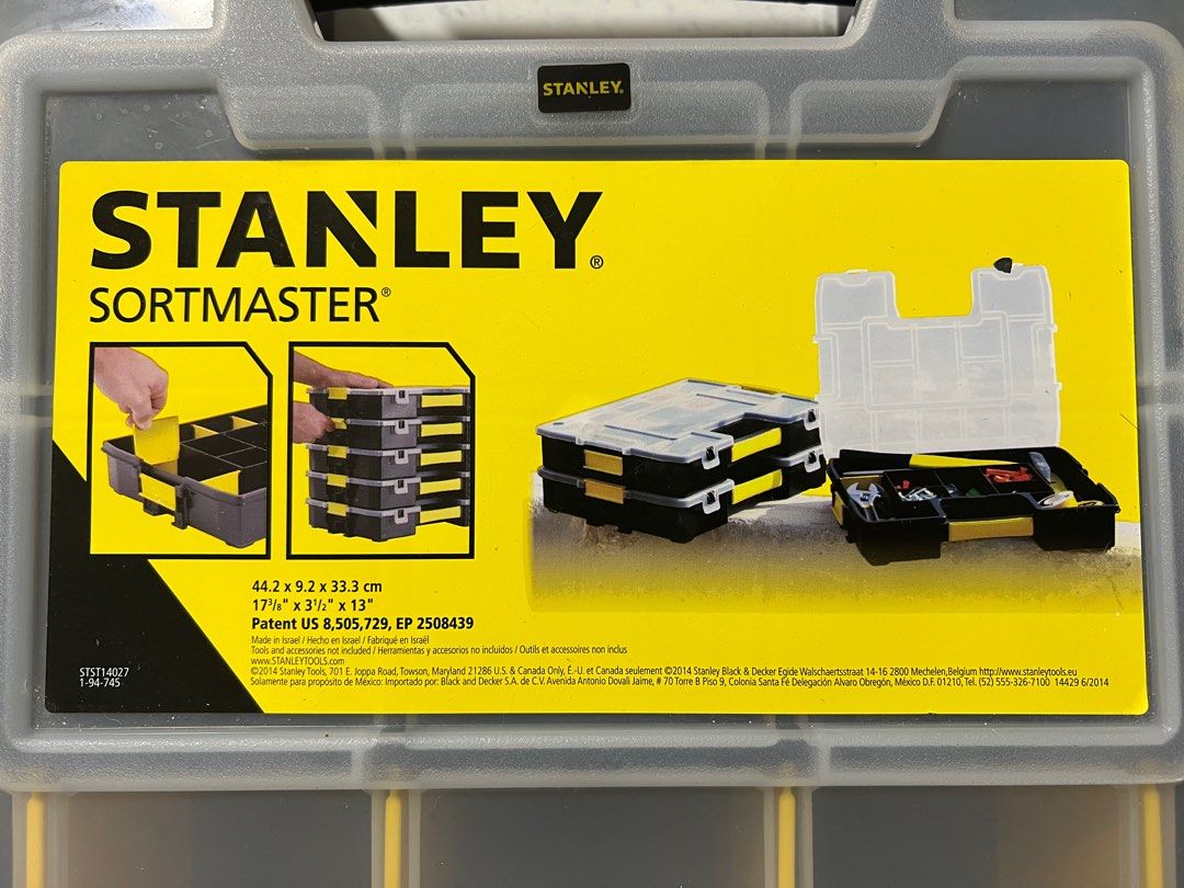 STANLEY Sortmaster tool organiser, Furniture  Home Living, Home  Improvement  Organisation, Home Improvement Tools  Accessories on  Carousell