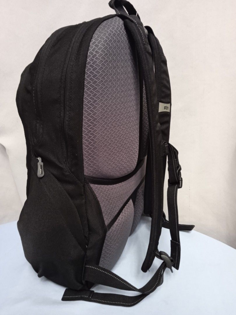 STM Impulse Medium Black Laptop Backpack Men s Fashion Bags