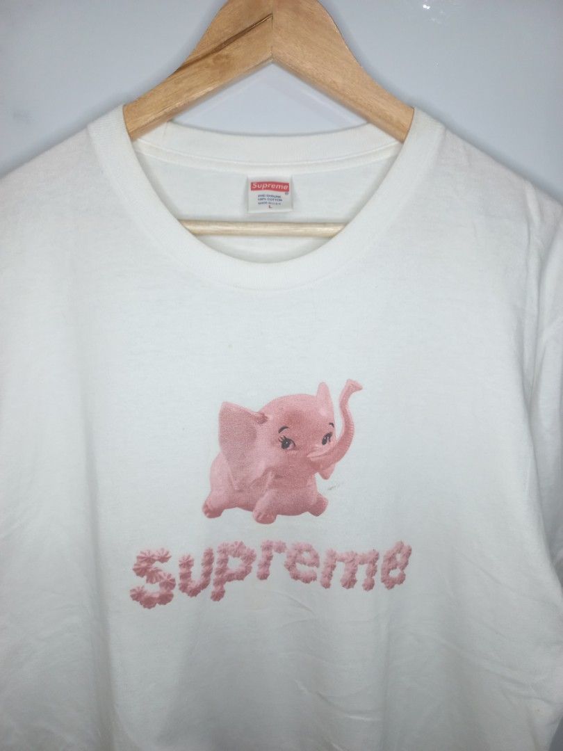 Pink elephant supreme tee hotsell