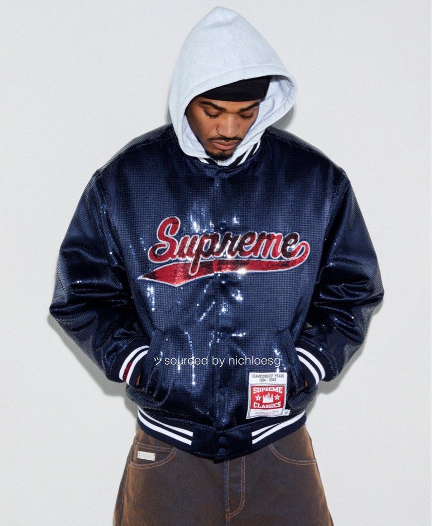 選ぶなら Supreme Mitchell Ness Varsity Jacket jsu.osubb.ro