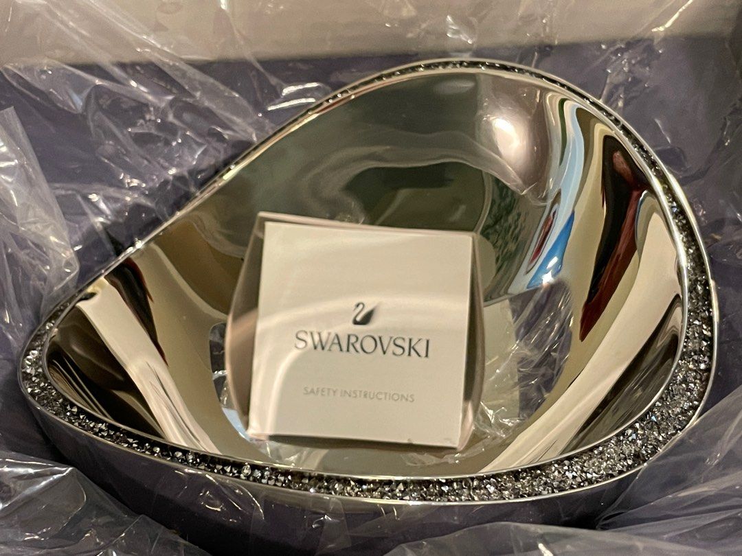 Swarovski Minera Decorative Bowl, Furniture & Home Living, Kitchenware