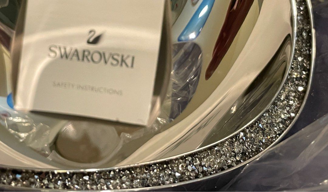 Swarovski Minera Decorative Bowl, Furniture & Home Living, Kitchenware