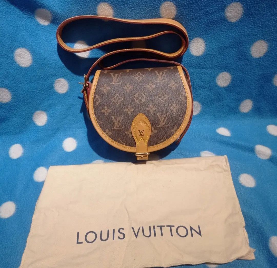 Tas Louis Vuitton hitam coklat, Barang Mewah, Tas & Dompet di Carousell