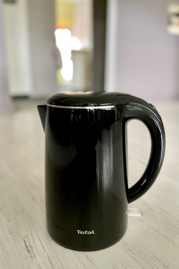 Tefal Kettle Safe Tea 1.7L (Black) KO2608, TV & Home Appliances