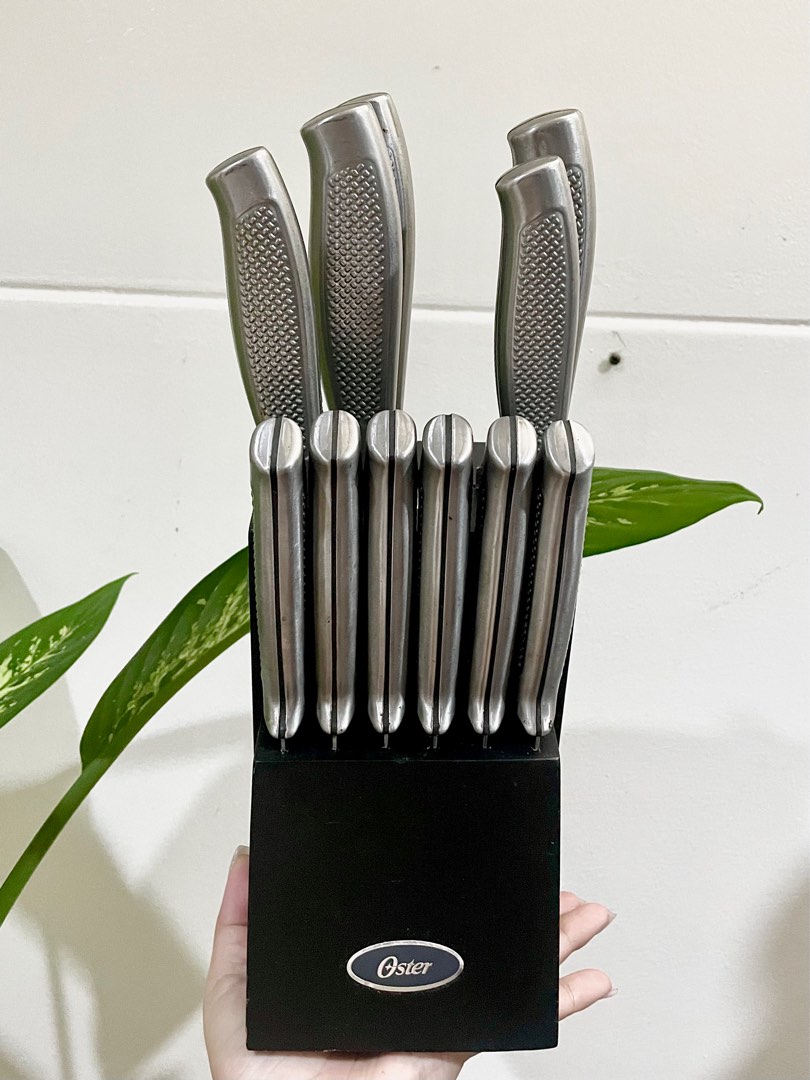 Oster Knives Set, Furniture & Home Living, Kitchenware & Tableware