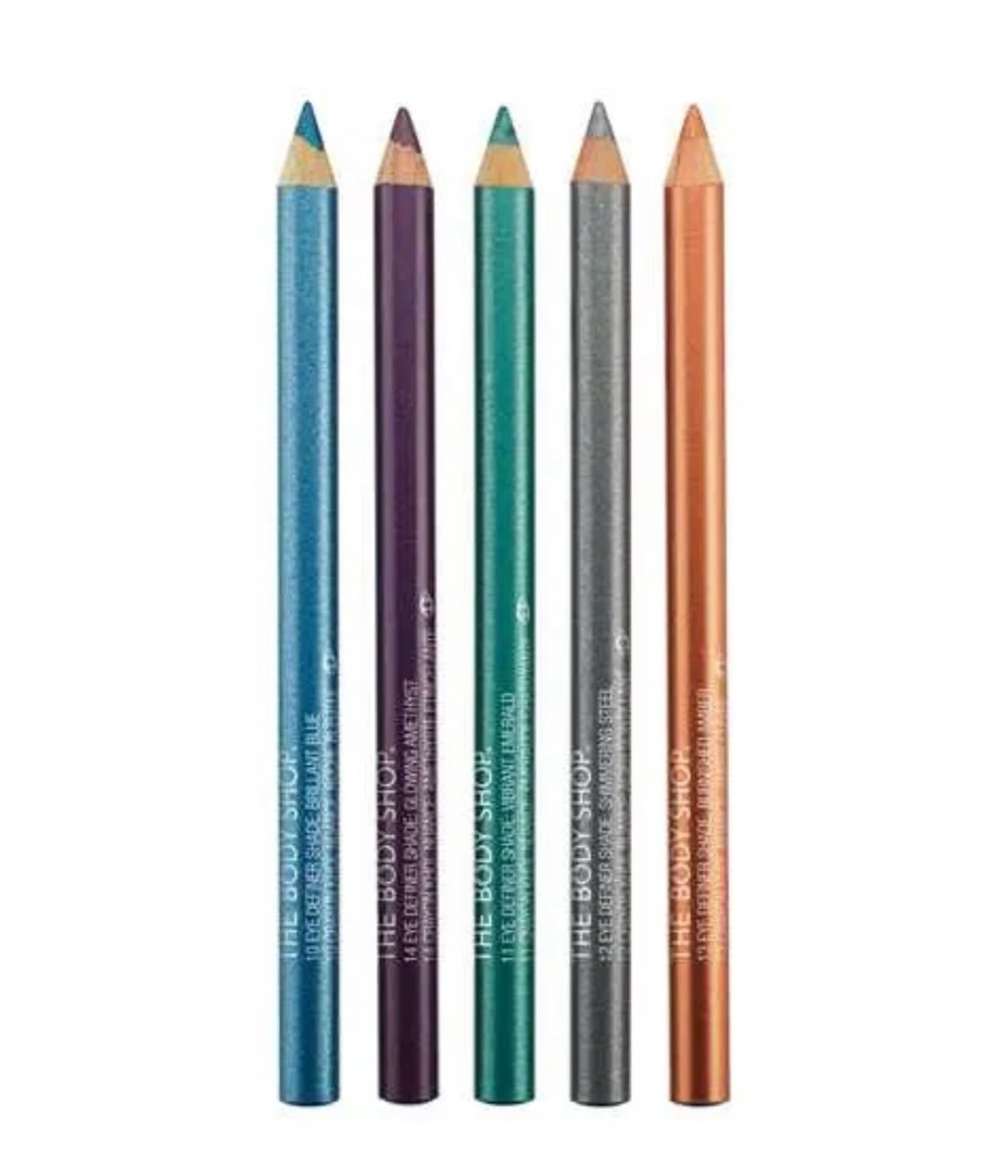 THE BODY SHOP EYE DEFINER VIBRANT EMERALD GREEN, Beauty & Personal