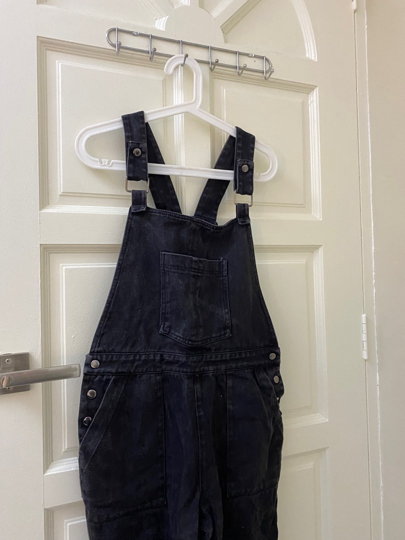 The Editors Market Black Overalls, Women's Fashion, Dresses & Sets