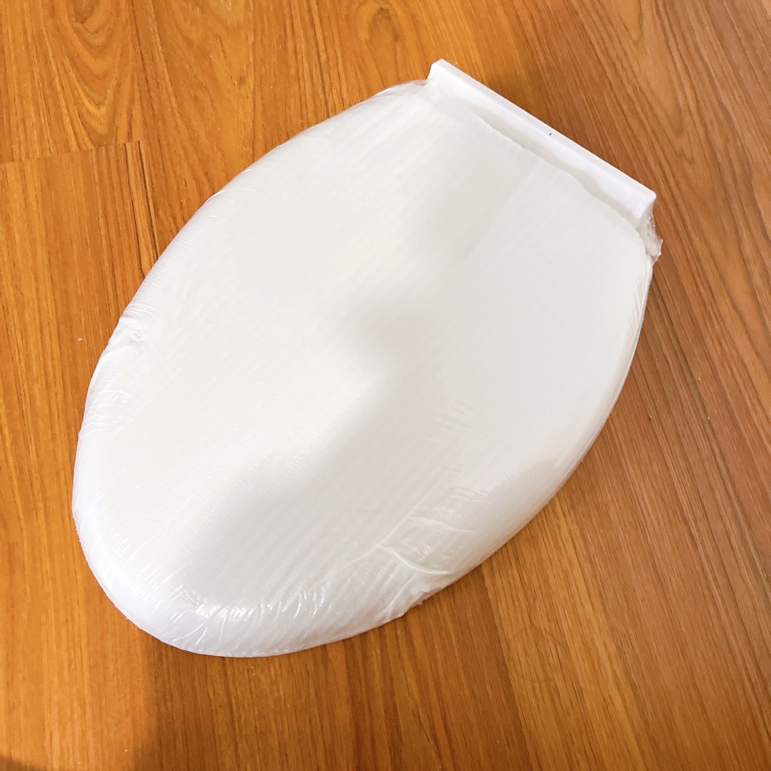 Toilet bowl cover (V shape), Furniture & Home Living, Bathroom